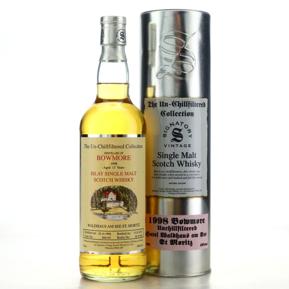 Bowmore 1998 Signatory Vintage 13 Year Old / Waldhaus Am See