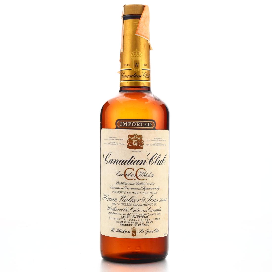 Canadian Club 1981 6 Year Old Gold Bottle Whisky | Whisky Auctioneer