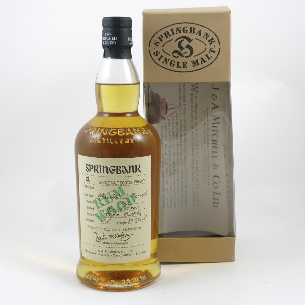 Springbank 1989 12 Year Old Rum Wood 