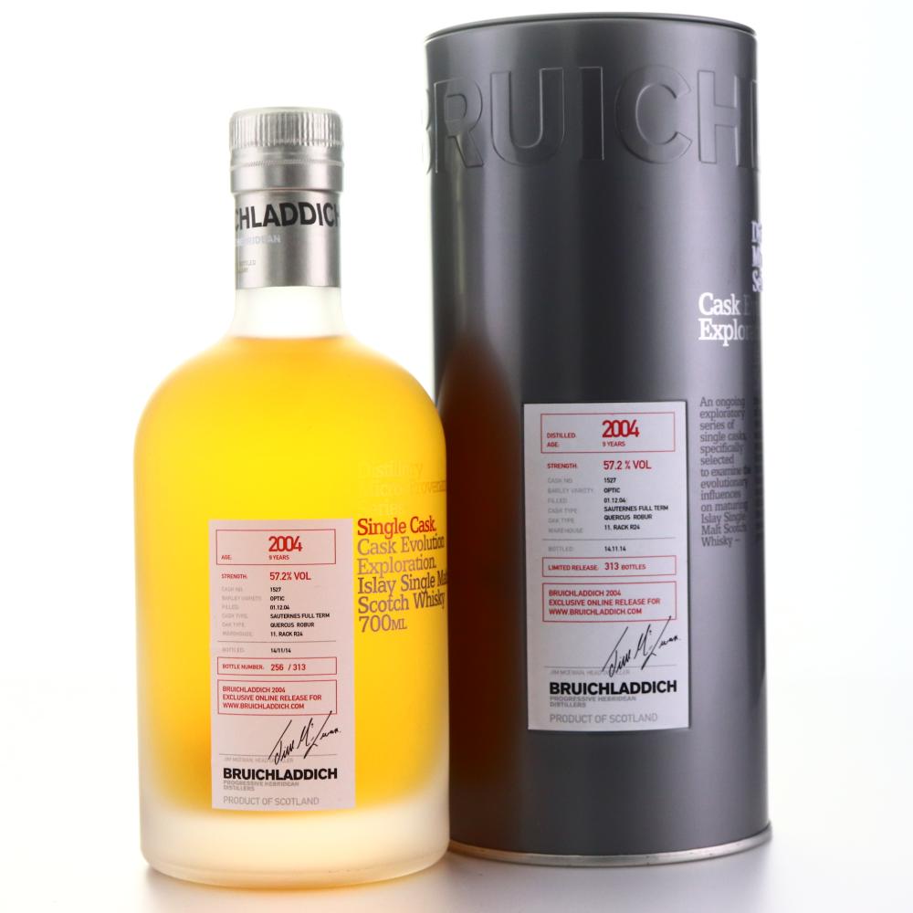 Bruichladdich 2004 Micro Provenance Single Cask 9 Year Old #1527