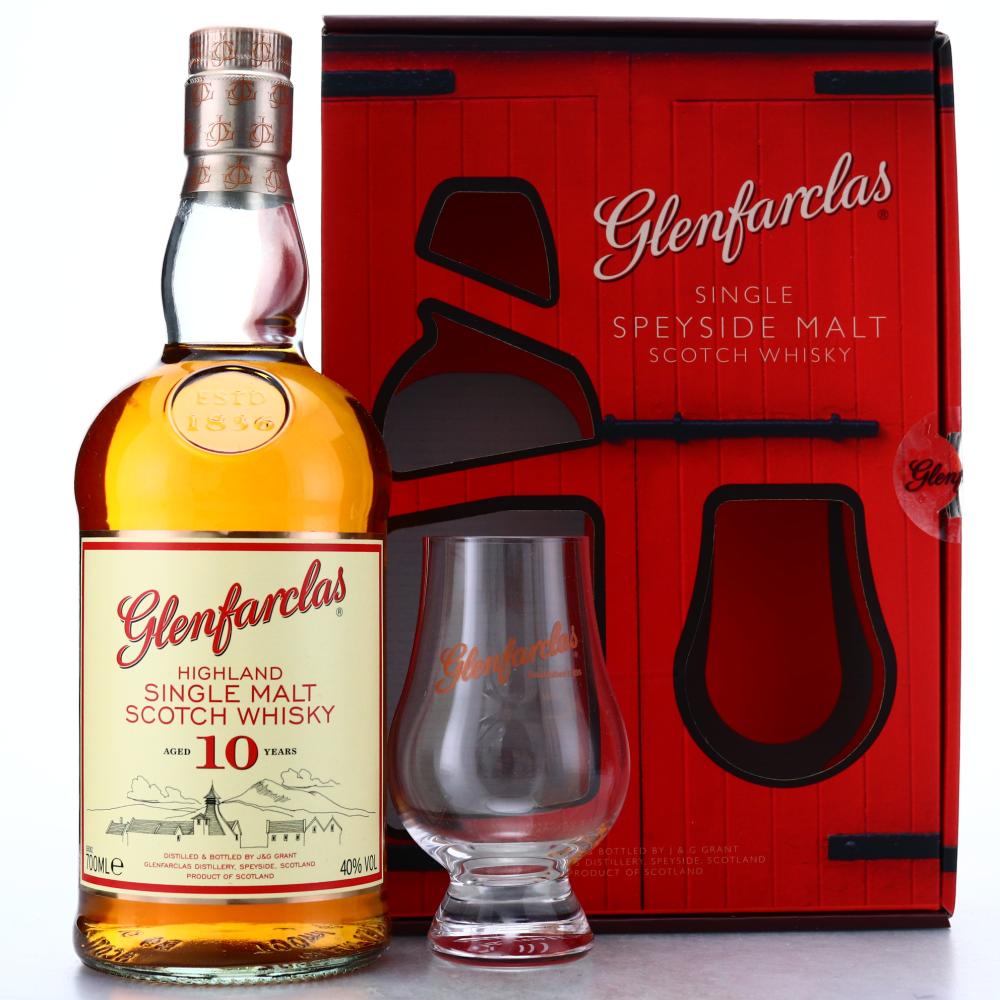 Glenfarclas 10 Year Old Gift Pack