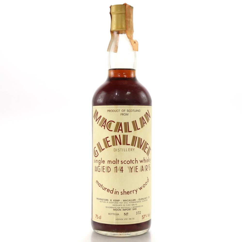 Macallan 14 Year Old Moon Import 57% / Half Moon