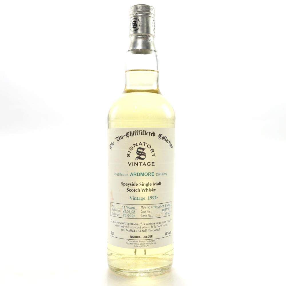 Ardmore 1992 Signatory Vintage 11 Year Old