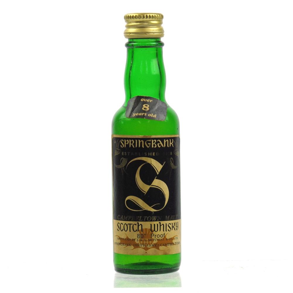 Springbank 8 Year Old 1970s 5cl