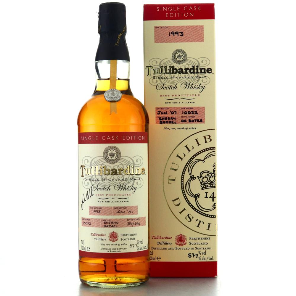 Tullibardine 1993 Single Sherry Cask #10022