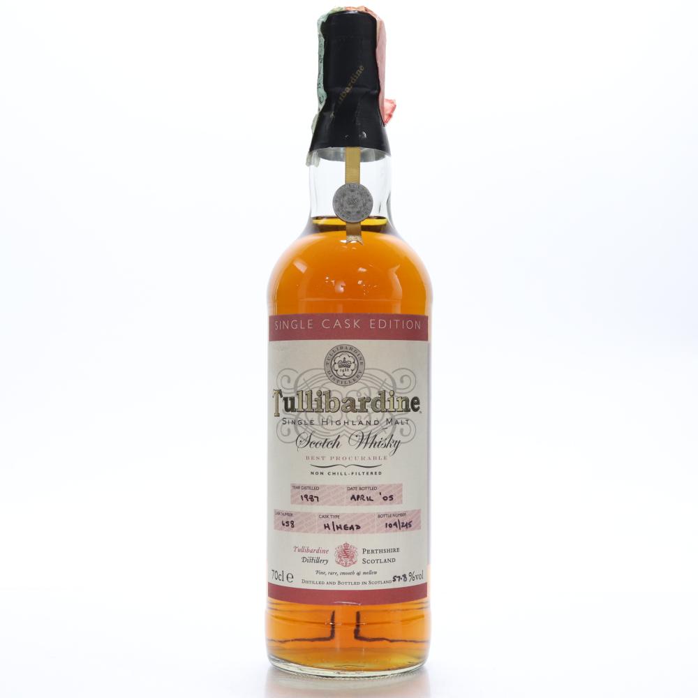Tullibardine 1987 Single Cask #658