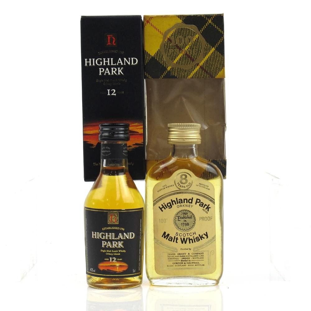 Highland Park 2 x 5cl / Includes 8 Year Old 100 Proof