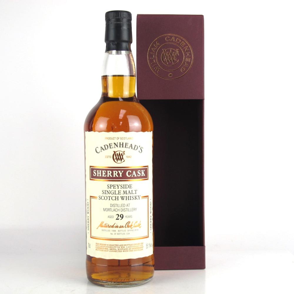 Mortlach 1988 Cadenhead's 29 Year Old