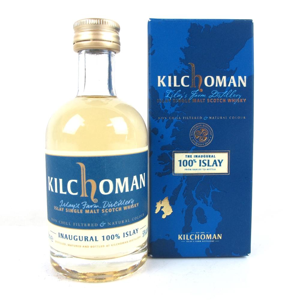 Kilchoman 100% Islay Inaugural Release Miniature 5cl
