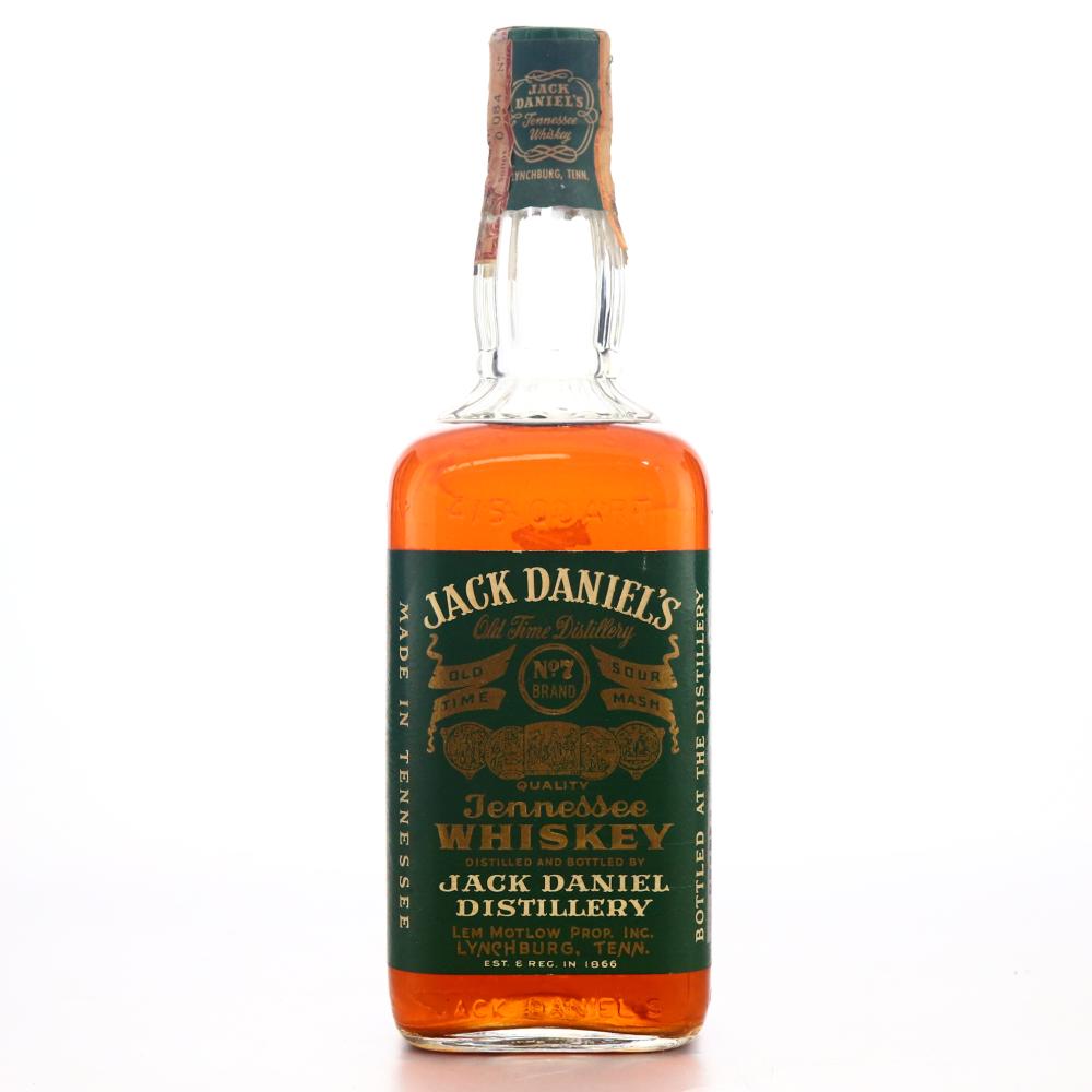 Jack Daniel's Old No.7 Green Label 90 Proof 1969 / Soffiantino Import