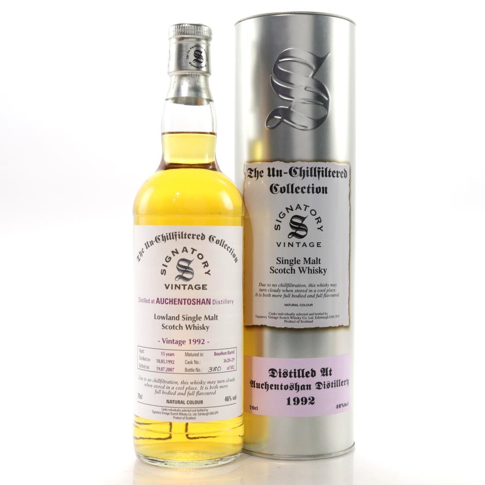 Auchentoshan 1992 Signatory Vintage 15 Year Old