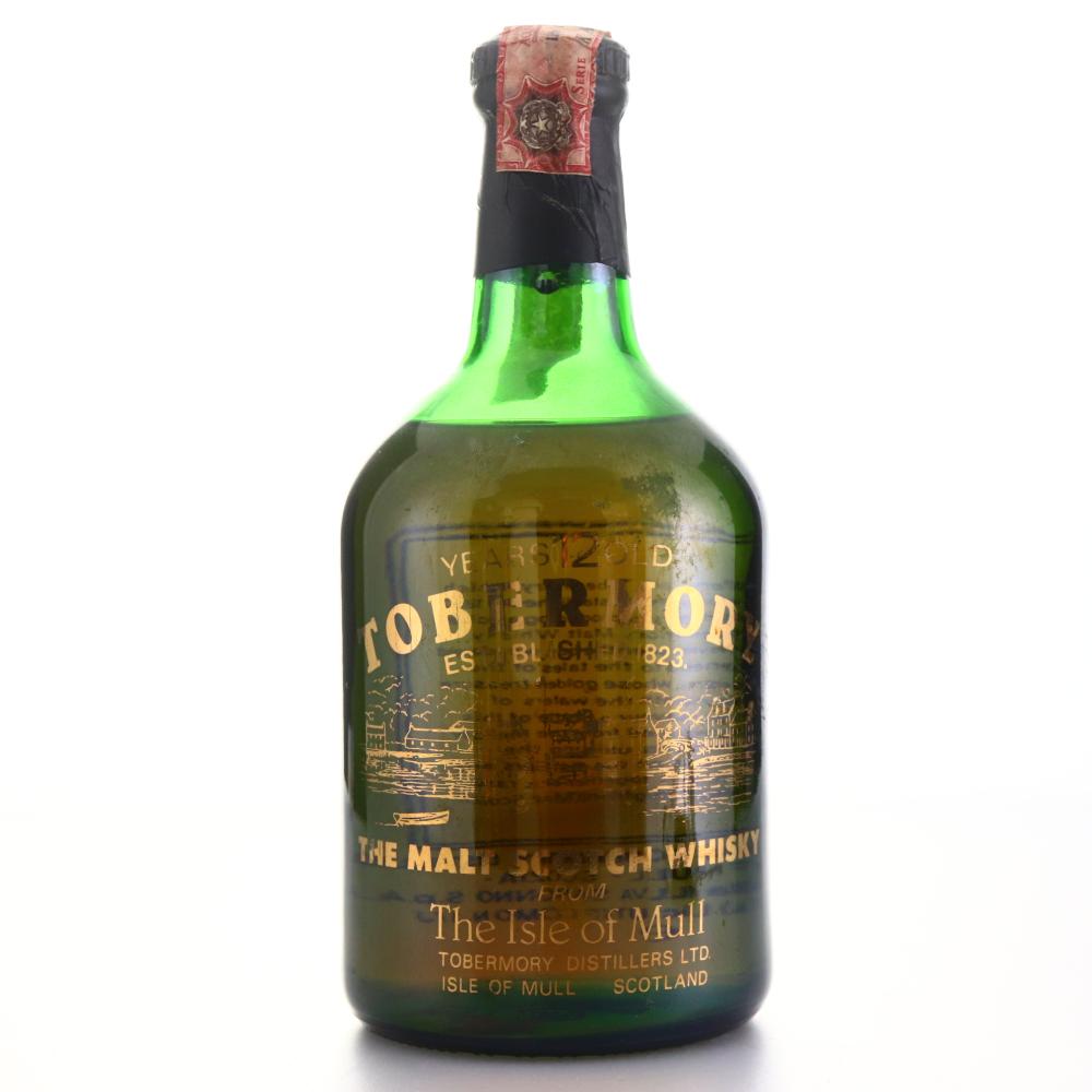 Tobermory 12 Year Old Malt Scotch 1980s / ILLVA Import