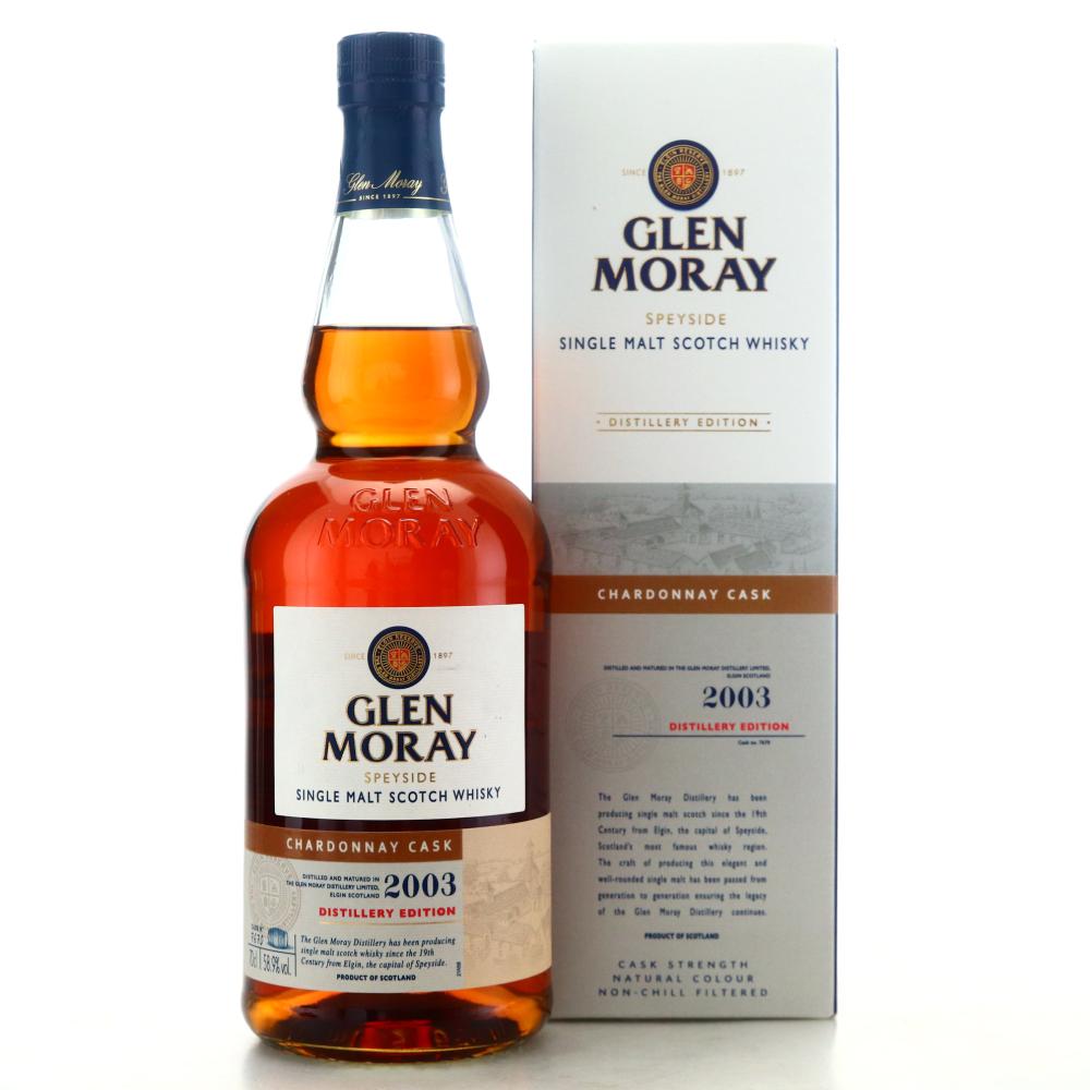 Glen Moray 2003 Single Chardonnay Cask #7670
