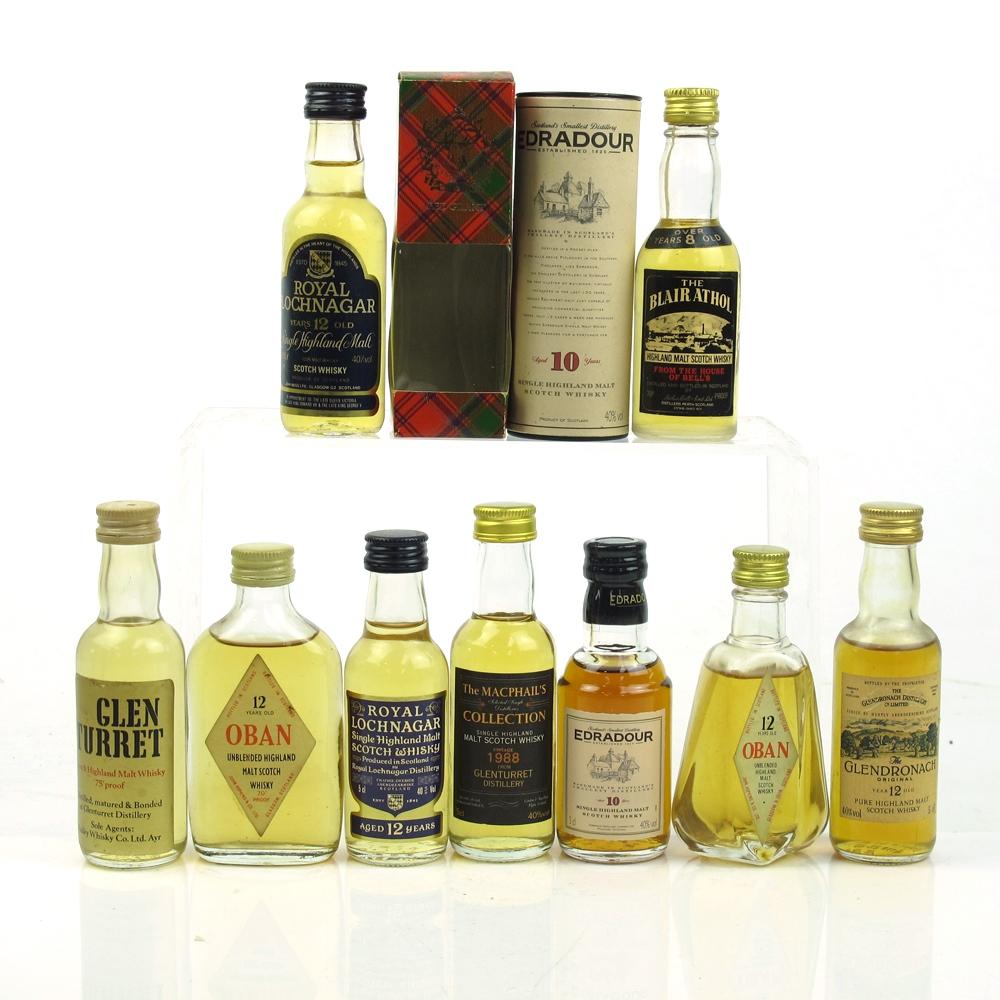 Highland Miniature Selection 9 x 5cl