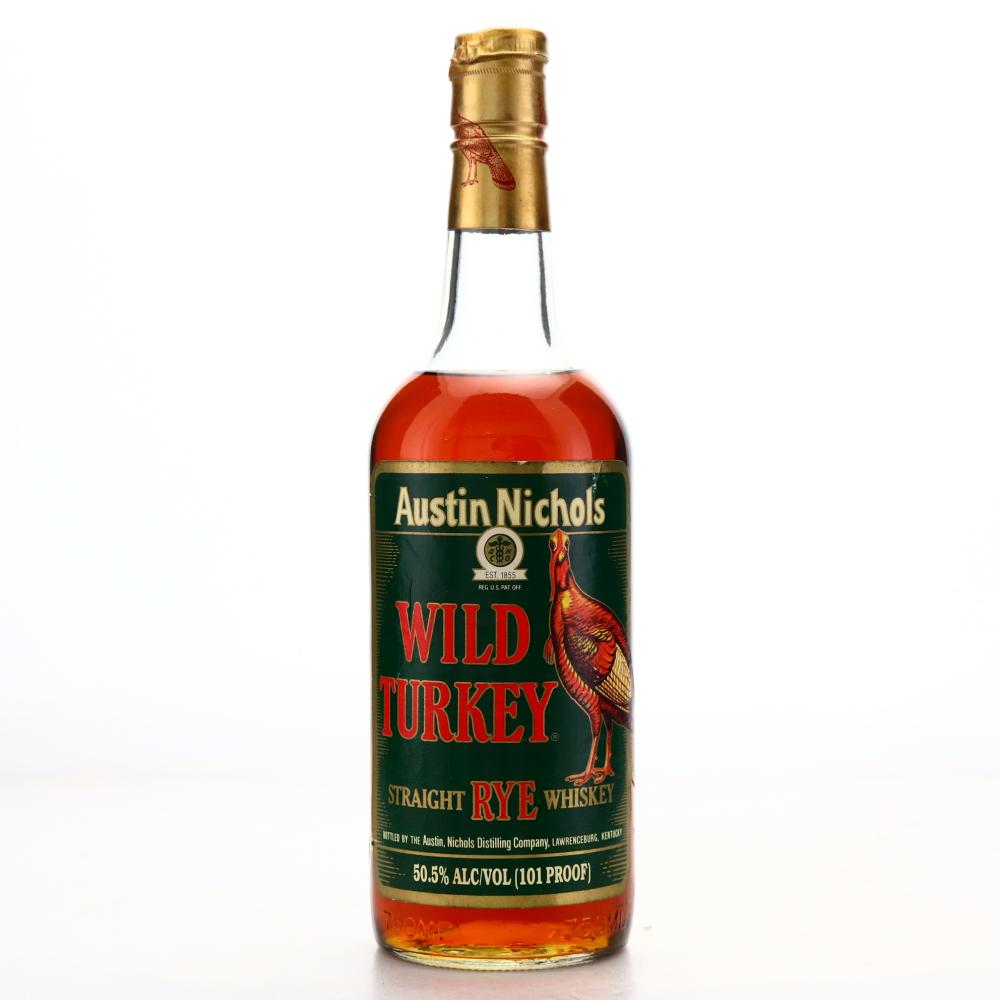 Wild Turkey 101 Proof Kentucky Straight Rye 1996 / Christmas Rye