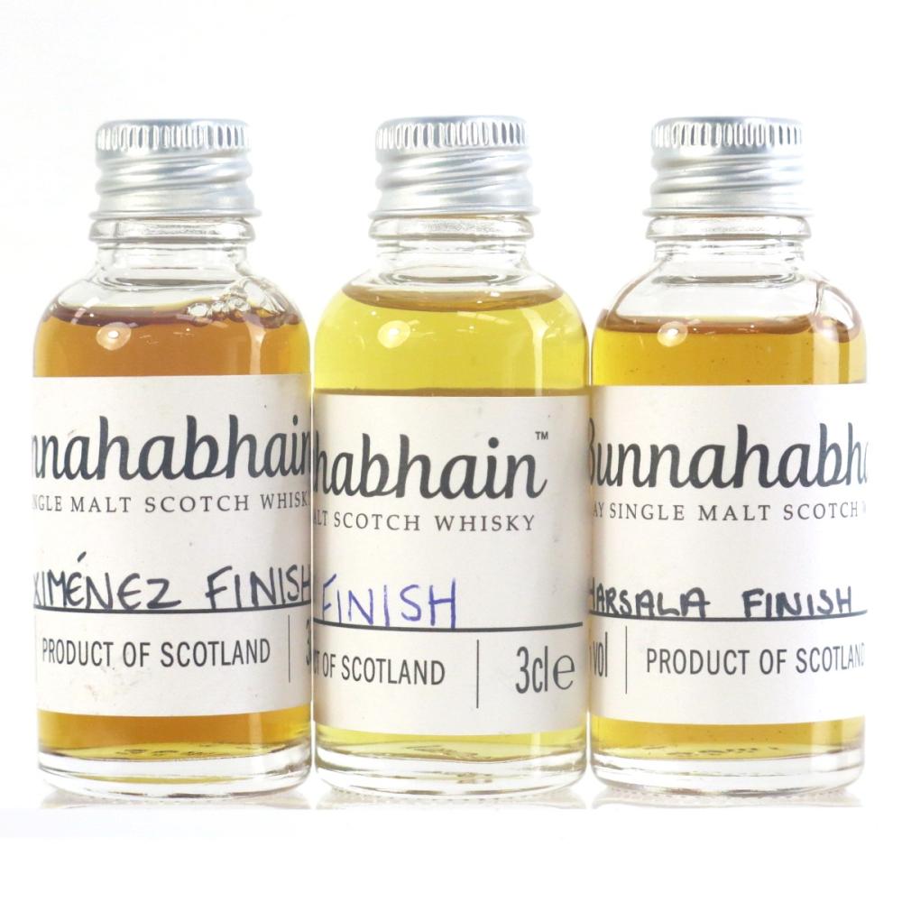Bunnahabhain Sample Miniatures 3 x 3cl