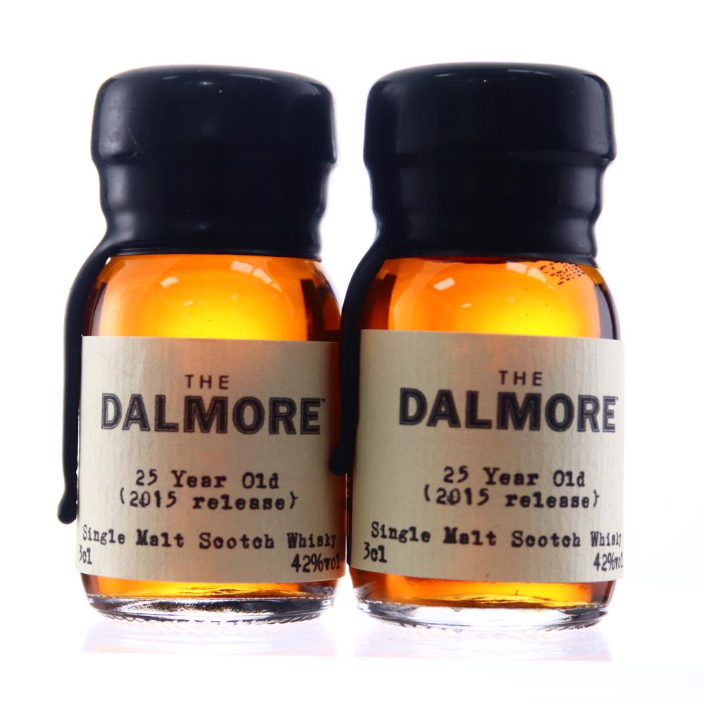 Dalmore 25 Year Old 2015 Release Samples x 2