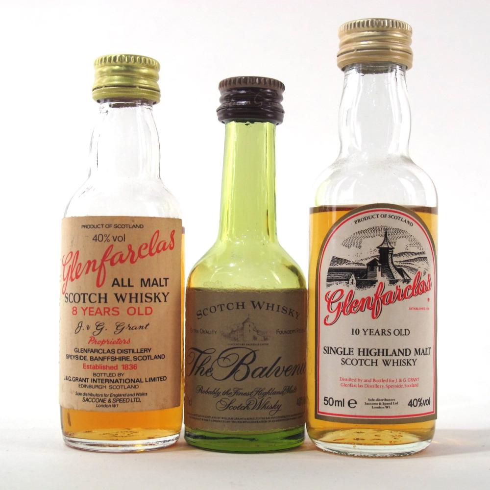Speyside Miniature Selection x 3