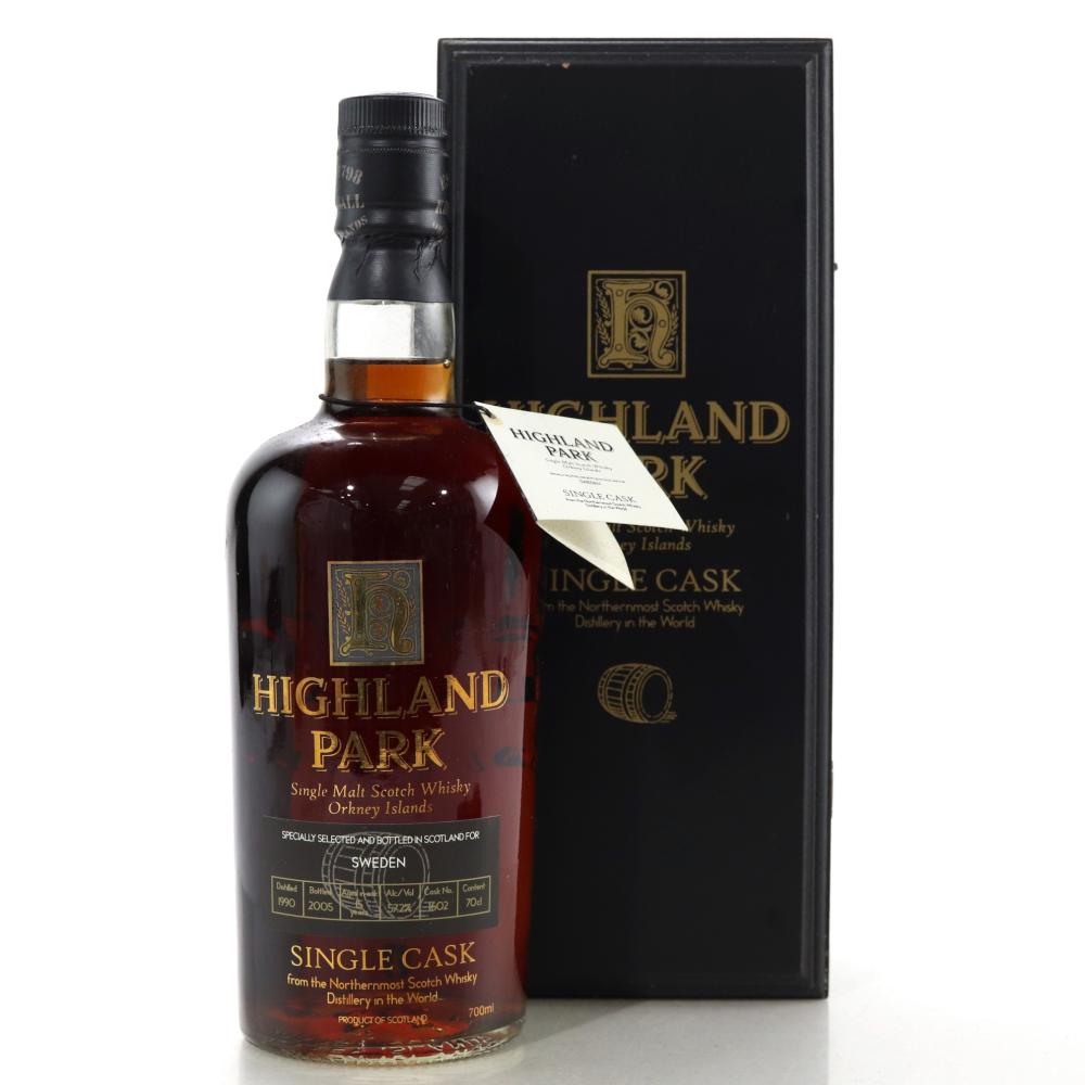 Highland Park 1990 Single Cask 15 Year Old #1602 / Swedish Exclusive