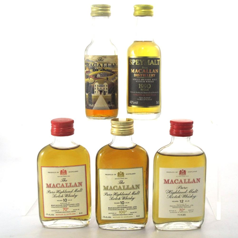 Macallan Miniature Selection x 5 / including ICFC