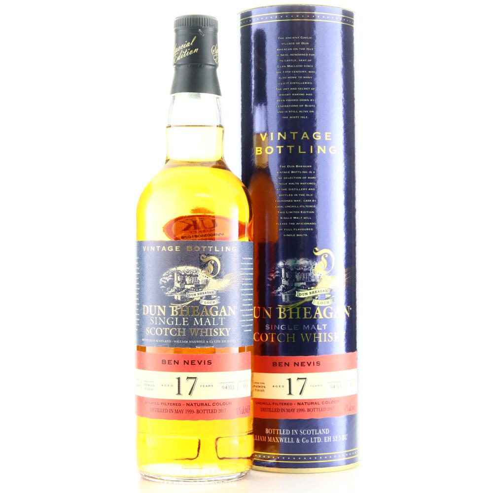 Ben Nevis 1999 Dun Bheagan 17 Year Old