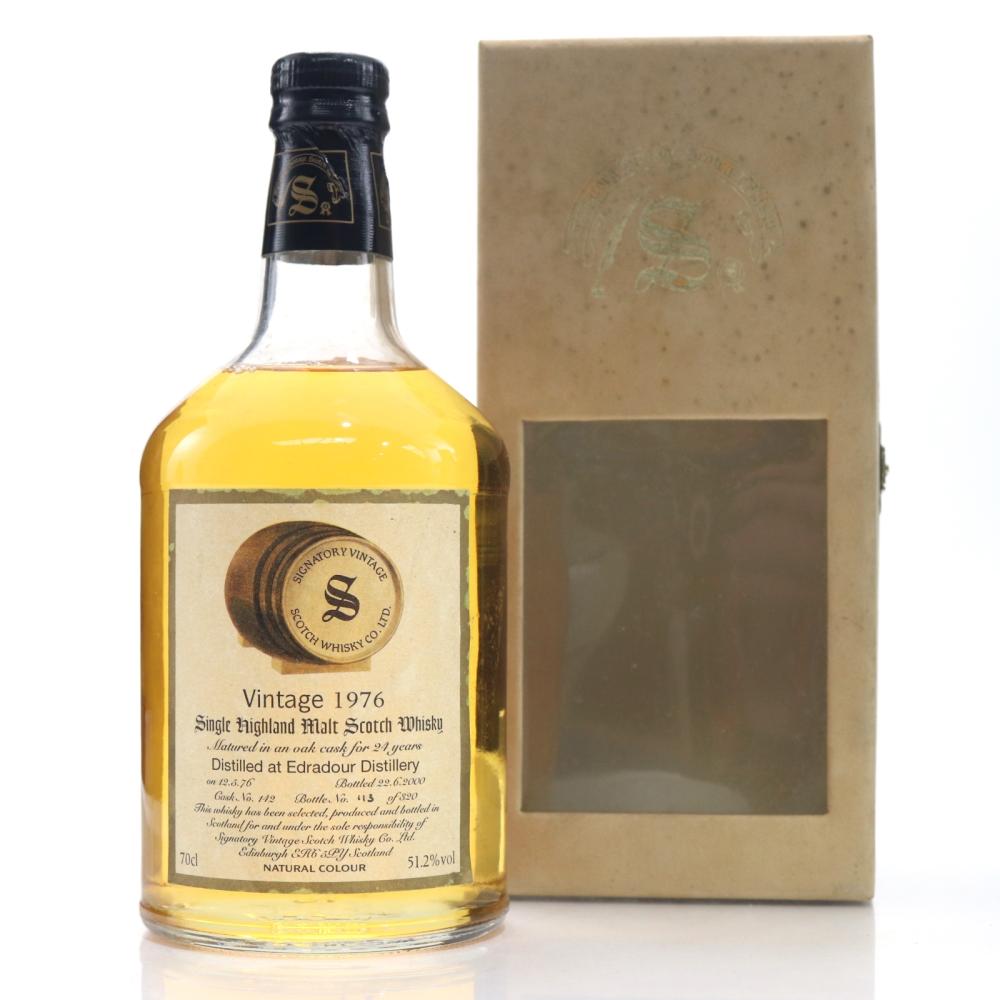 Edradour 1976 Signatory Vintage 24 Year Old
