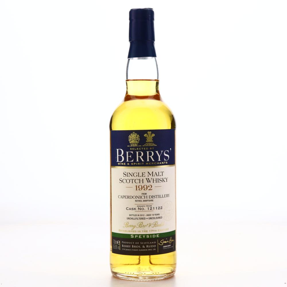 Caperdonich 1992 Berry Brothers and Rudd 19 Year Old