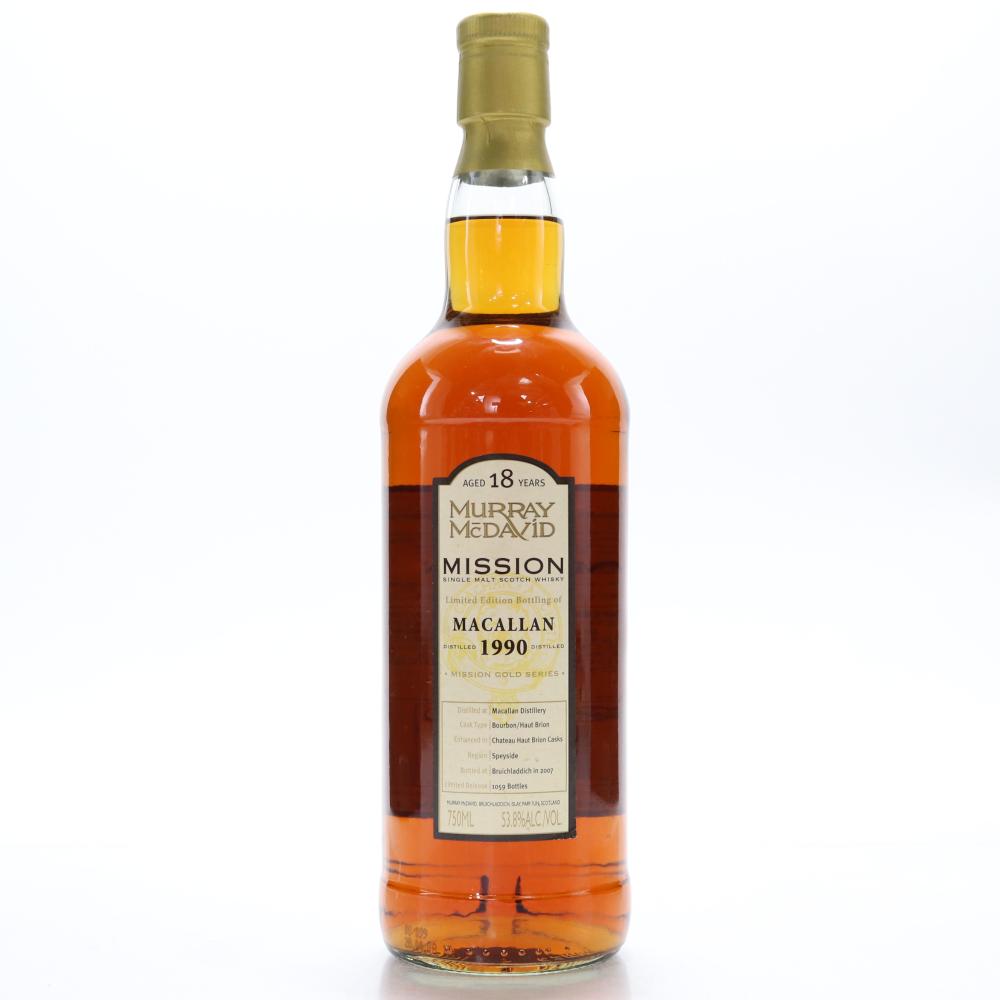 Macallan 1990 Murray McDavid 18 Year Old 75cl / US Import