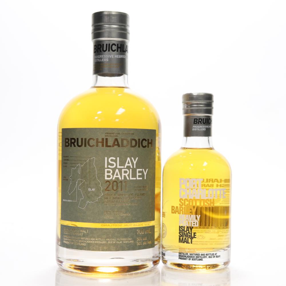 Bruichladdich 2011 Islay Barley 6 Year Old / with Port Charlotte Scottish Barley 20cl