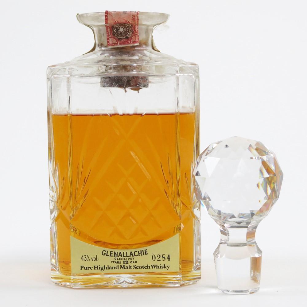 Glenallachie 12 Year Old Crystal Decanter