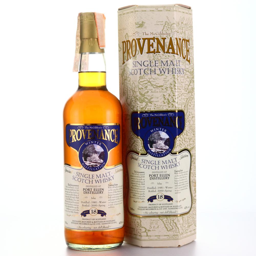 Port Ellen 1981 McGibbon's Provenance 18 Year Old