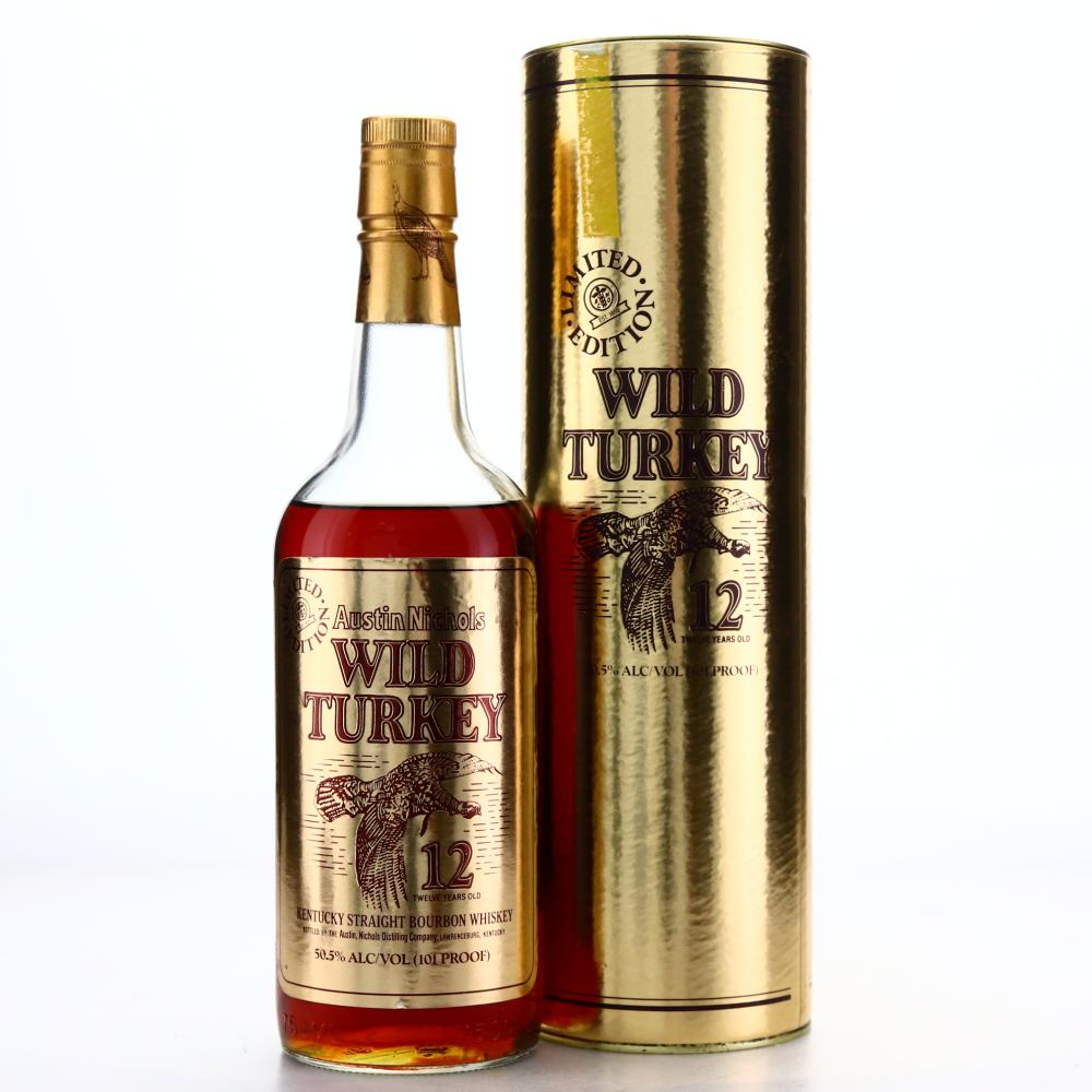 Wild Turkey 12 Year Old 101 Proof 1990
