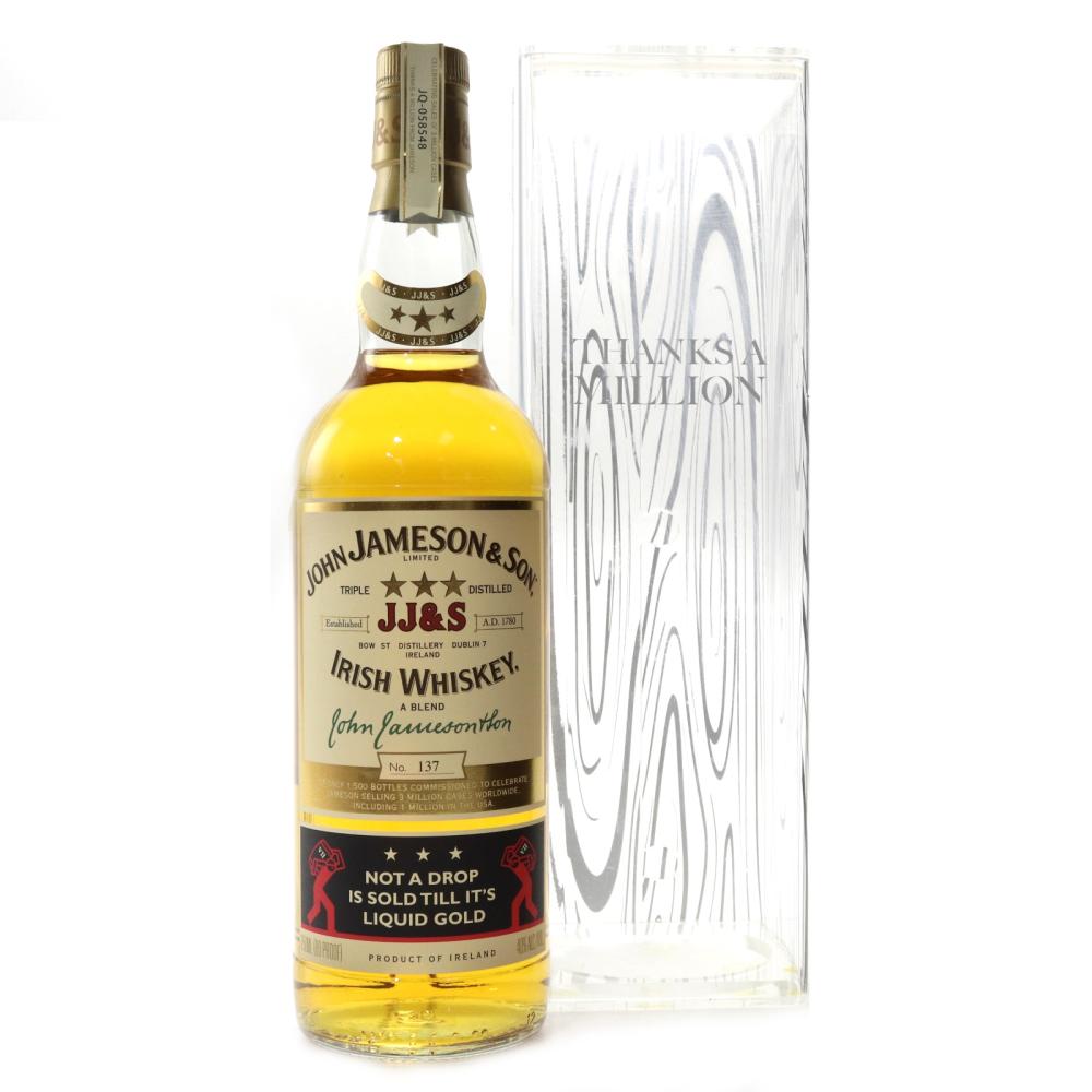 Jameson Staff Release Thanks A Million 75cl / US Import