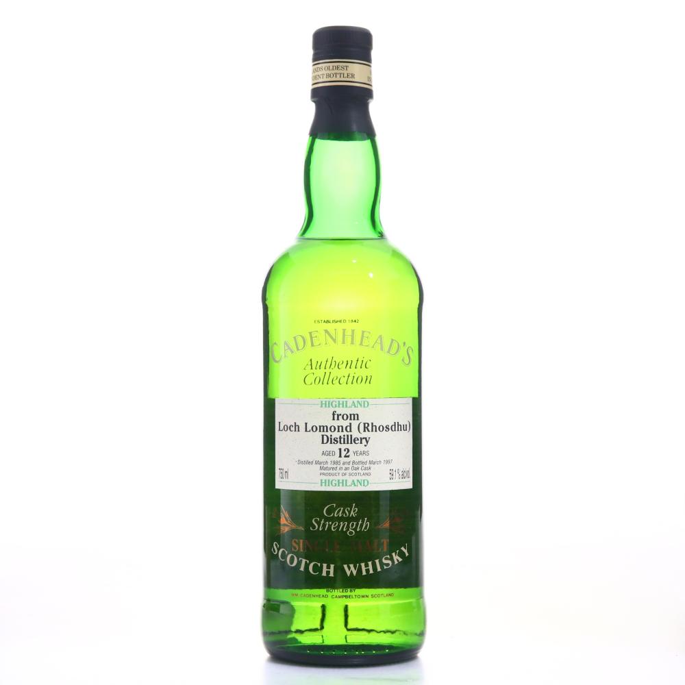 Rhosdhu 1985 Cadenhead's 12 Year Old 75cl / US Import