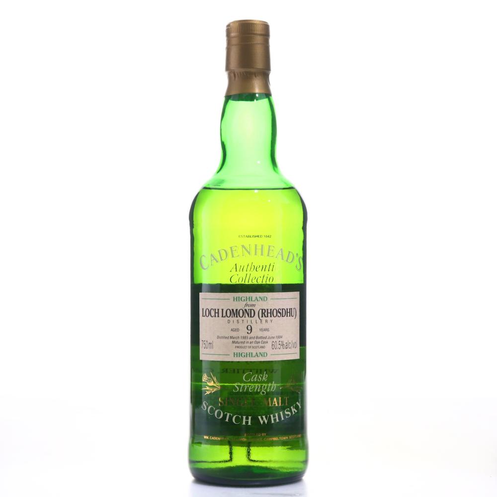 Rhosdhu 1985 Cadenhead's 9 Year Old 75cl / US Import