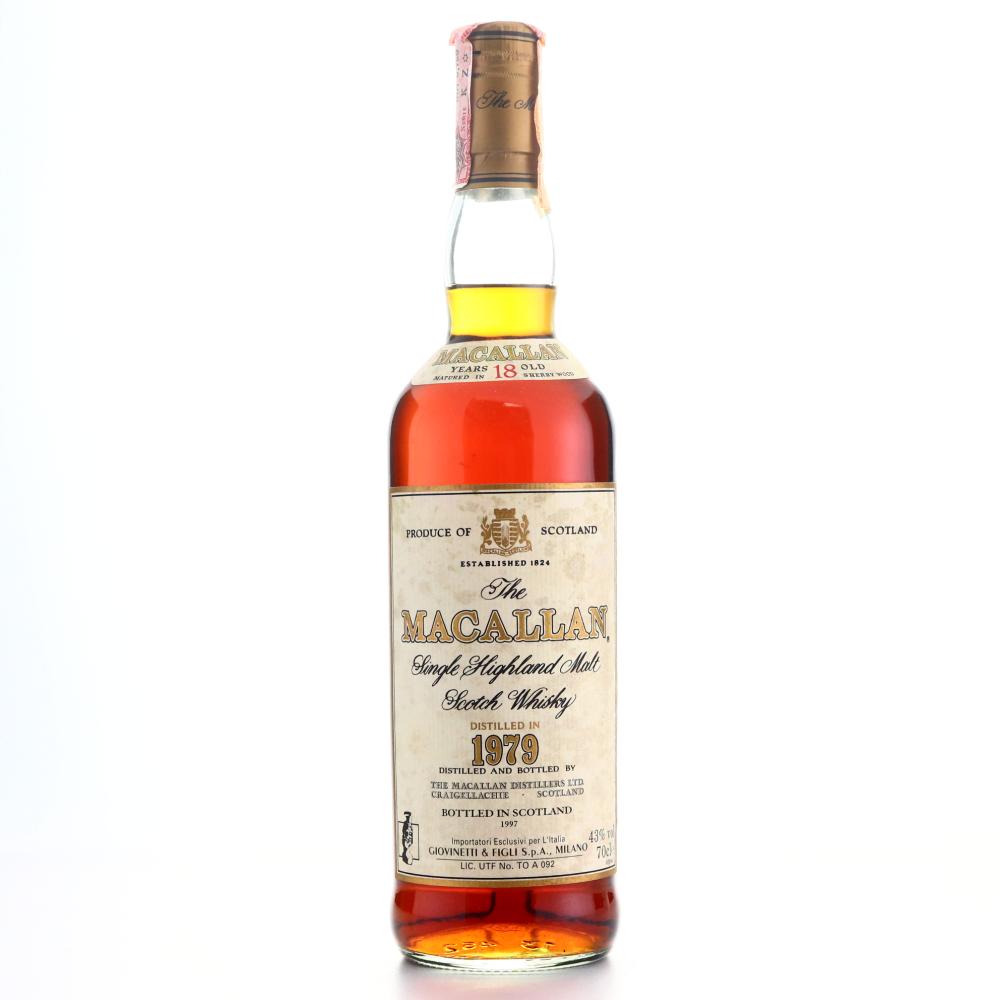 Macallan 1979 18 Year Old / Giovinetti Import