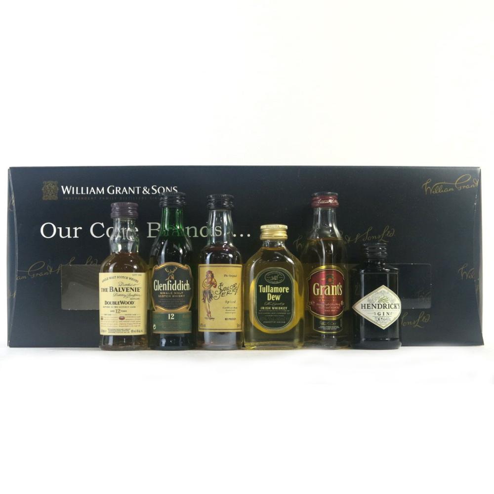 William Grant & Sons 'Our Core Brands' Miniature Gift Pack 6 x 5cl
