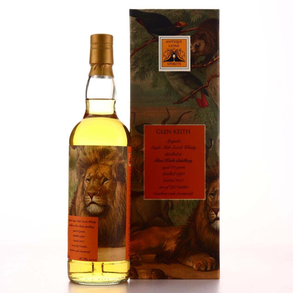 Glen Keith 1998 Antique Lions 24 Year Old / Savannah
