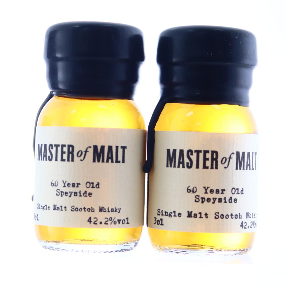Speyside Single Malt 60 Year Old Master of Malt Samples x 2