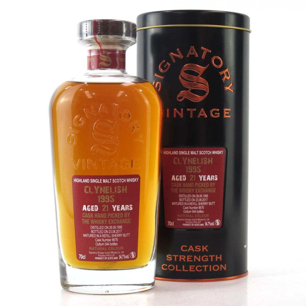 Clynelish 1995 Signatory Vintage 21 Year Old Cask Strength / TWE Exclusive