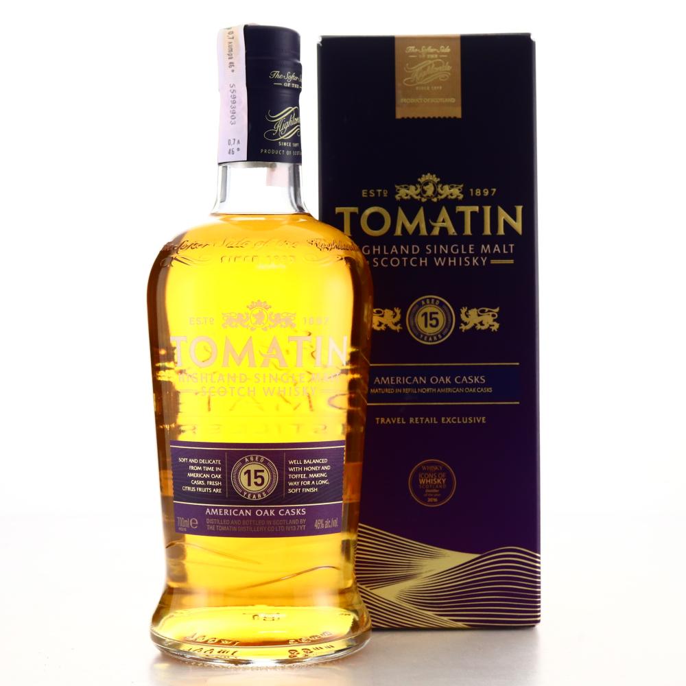 Tomatin 15 Year Old American Oak Casks / Travel Retail Exclusive