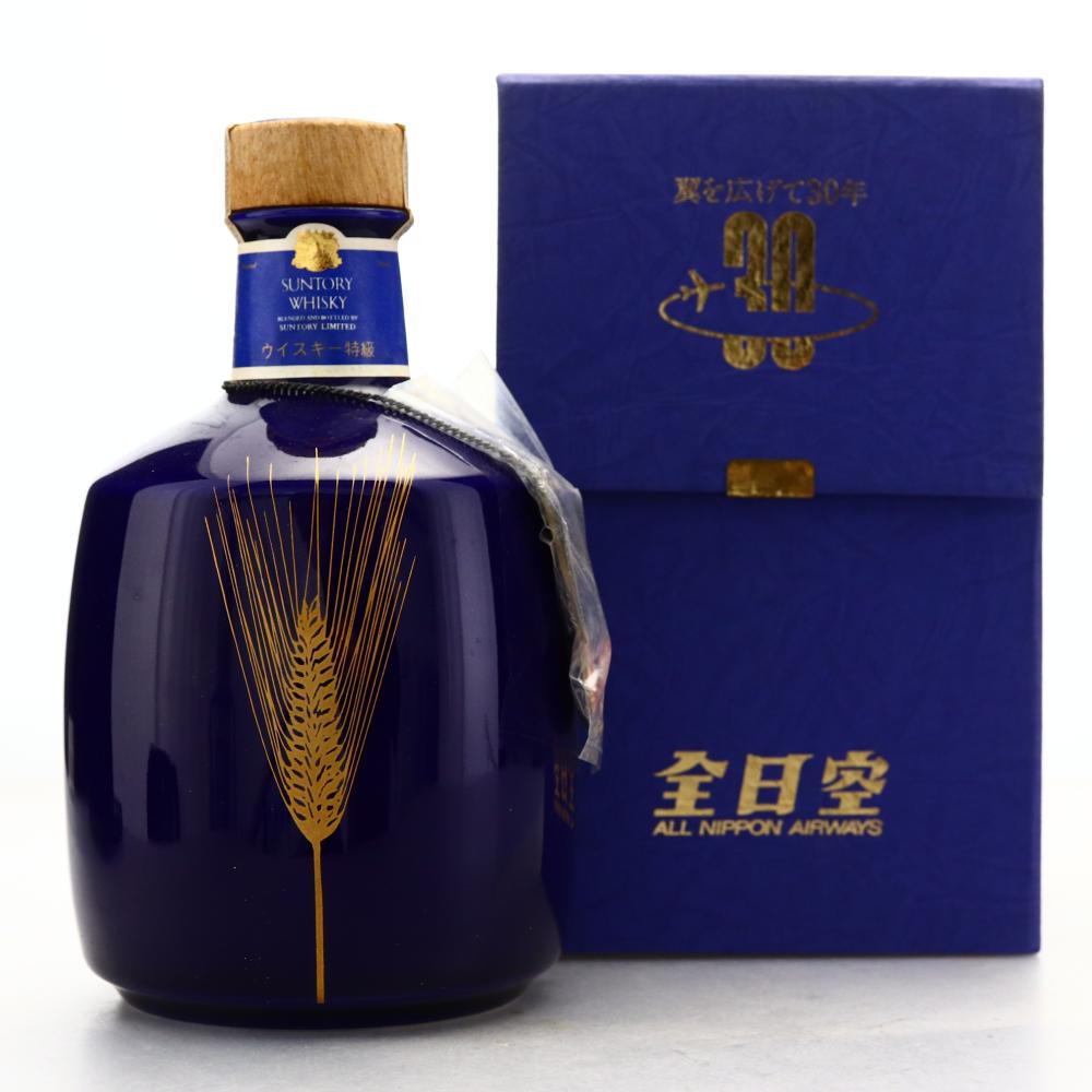 Suntory Whisky Decanter 76cl / All Nippon Airways 30th Anniversary 1982