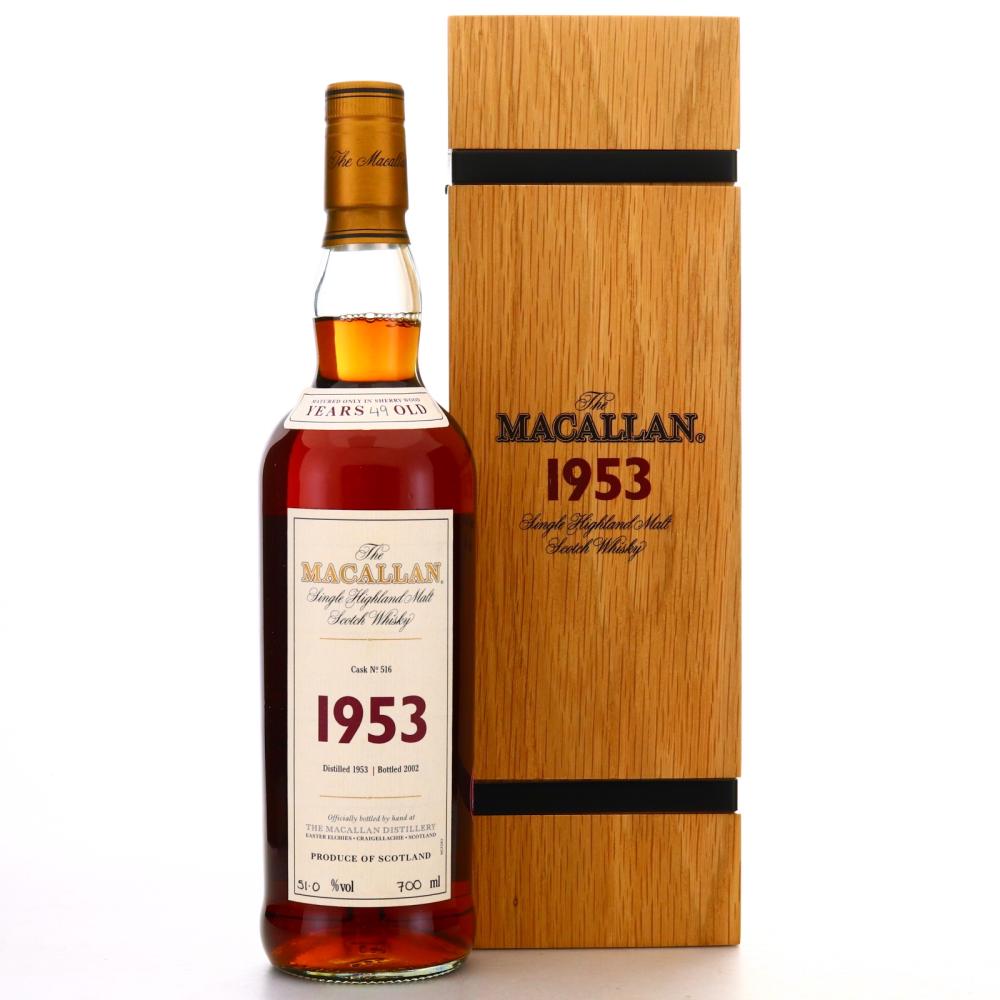 Macallan 1953 Fine and Rare 49 Year Old #516