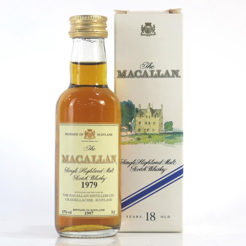 Macallan 18 Year Old 1979 Miniature 5cl