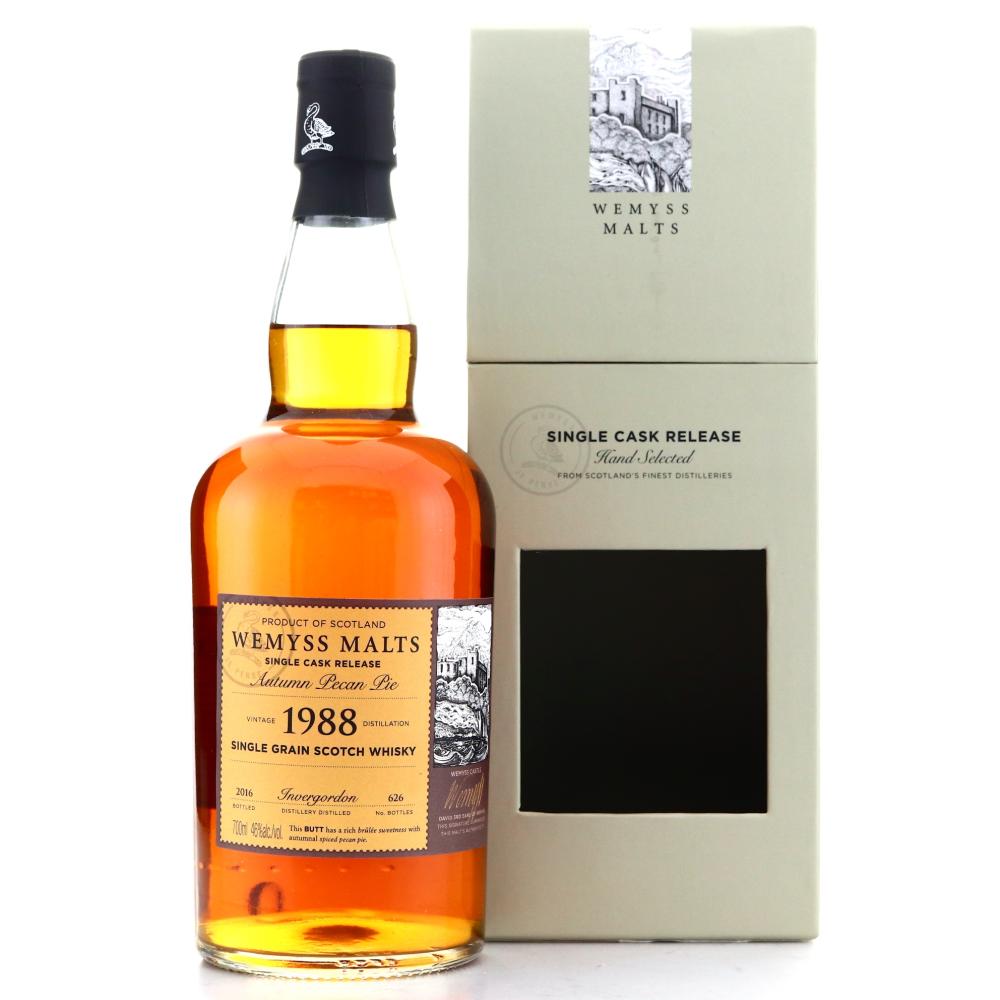 Invergordon 1988 Wemyss Malt / Autumn Pecan Pie