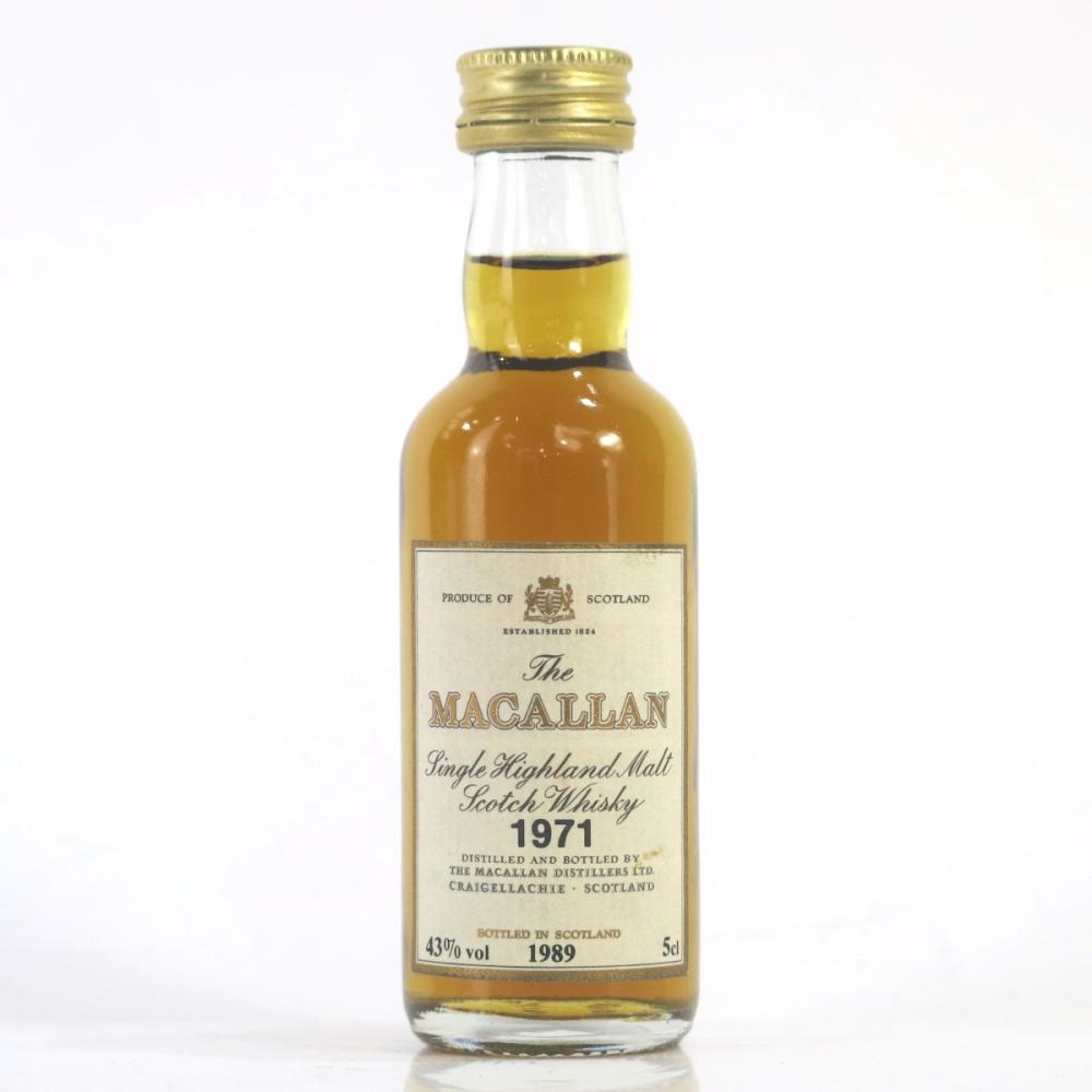 Macallan 18 Year Old 1971 Miniature 5cl