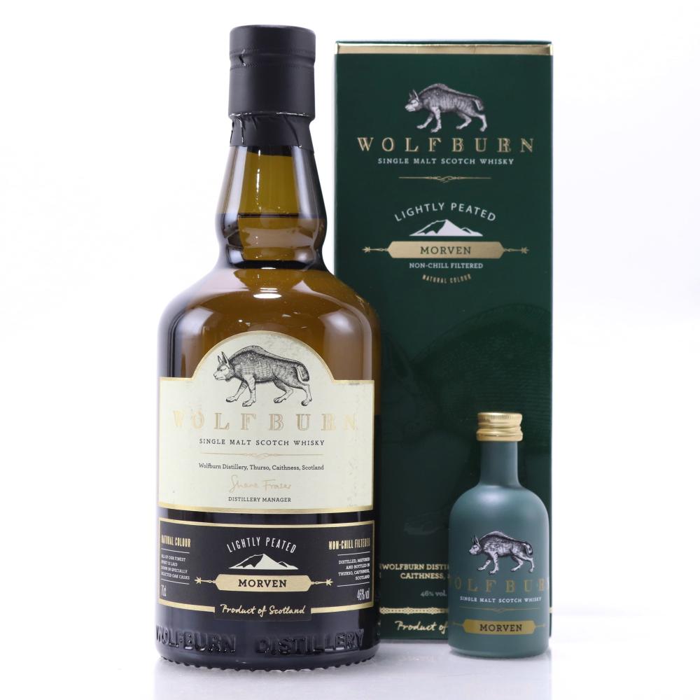 Wolfburn Morven Lightly Peated & Miniature 5cl