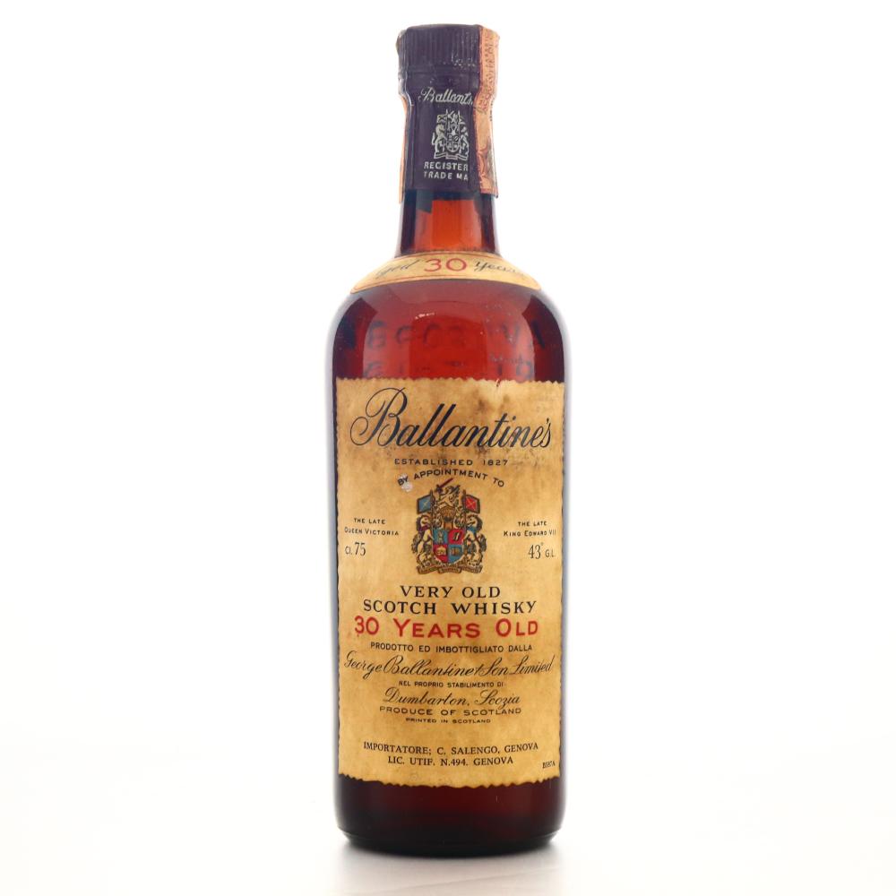 Ballantine's 30 Year Old 1970s / Salengo Import