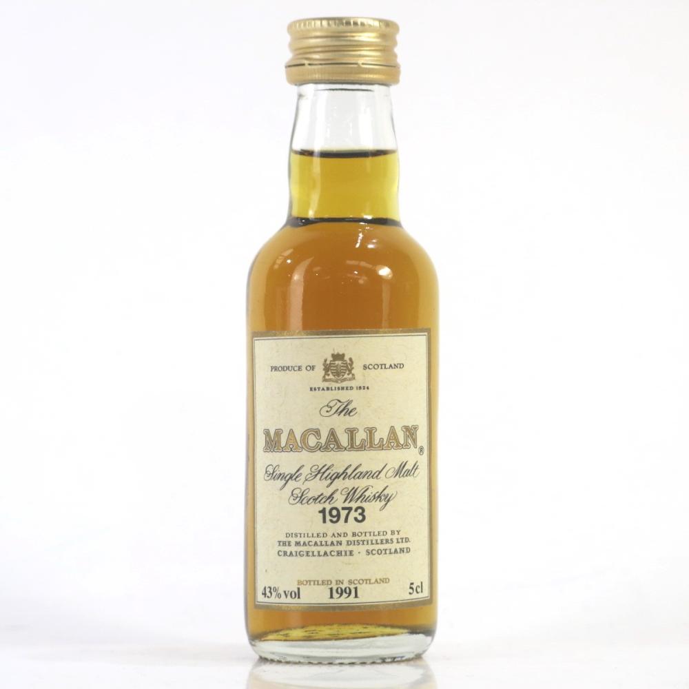 Macallan 18 Year Old 1973 Miniature 5cl
