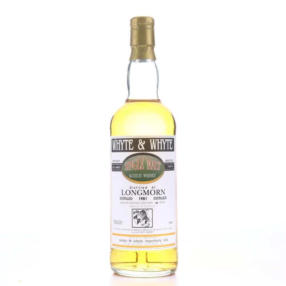 Longmorn 1981 Whyte and Whyte 12 Year Old 75cl / Spirits Library